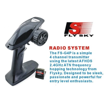 HSP GT 1/10 RTR On-road, Bílý