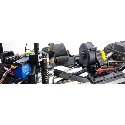 DEFIER V2 1/10 sada 2,4GHz, Zelená