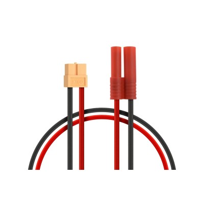 XT60 Nabíjecí kabel Gold 4mm s domečkem