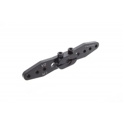 Servo páka 63,5mm oboustranná 24zubů(černá), pro serva H