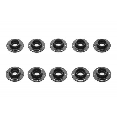 Ozdobná podložka široká M4 Černá 10ks