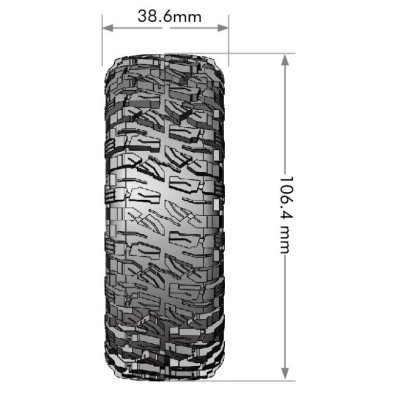 CR-MALLET Class 1 1.9 Tires