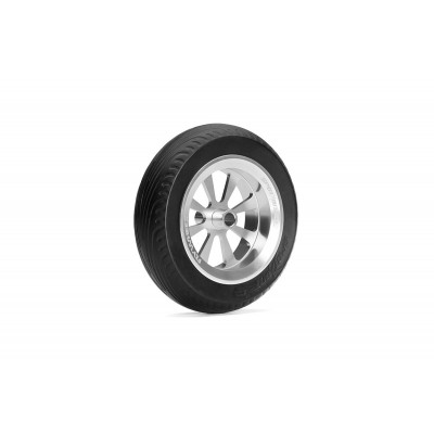 130mm Podvozkové kolo s hliníkovým středem a náhradní gumou (1ks)