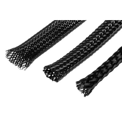 Punčochový návlek 10mm černý 2m