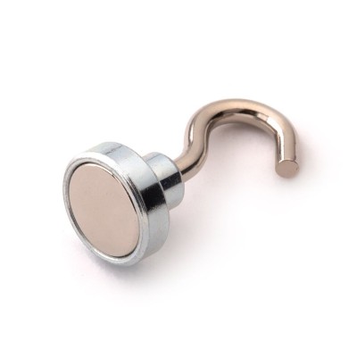 Magnet pr.16 x11,5/33mm s hákem M4 /10kg Ni neodym N42