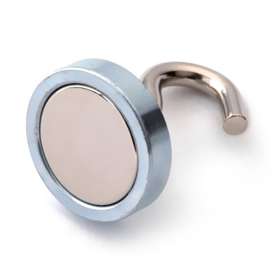 Magnet pr.32 x16/42mm s hákem M5 /41kg Ni neodym N42