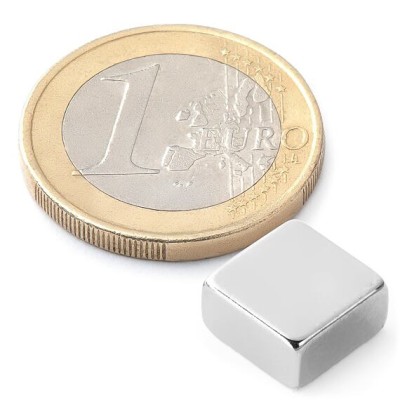 Magnet 10x10 x 5mm 3,4kg Ni kvádr neodym N45