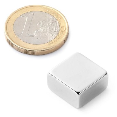 Magnet 15x15 x 8mm 8,1kg Ni kvádr neodym N42