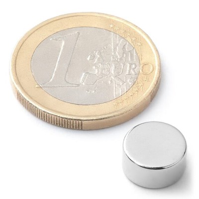 Magnet pr.10 x 5mm 2,7kg Ni neodym N38