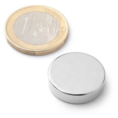 Magnet pr.20 x 5mm 7,1kg Ni neodym N38