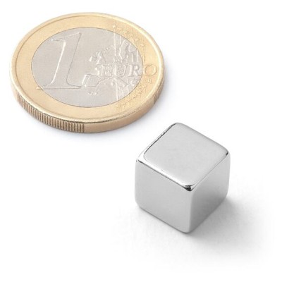 Magnet 10x10x10mm 4,6kg Ni kostka neodym N42