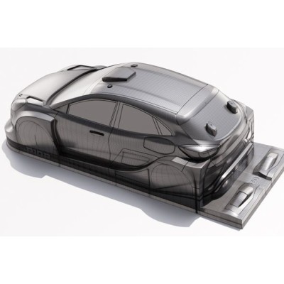 Karoserie čirá P10R 1/10 rally 190mm