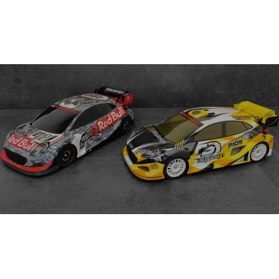 Karoserie čirá P10R 1/10 rally 190mm