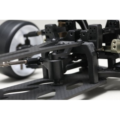 Yokomo Master Drift MD 2.0 RWD stavebnice driftovacího podvozku, uhlíkové šasi