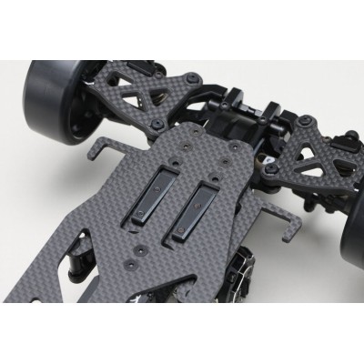 Yokomo Master Drift MD 2.0 RWD stavebnice driftovacího podvozku, uhlíkové šasi