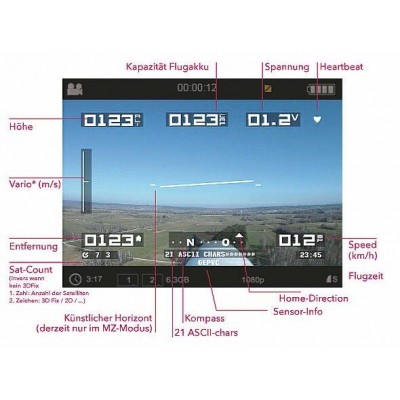 ON SCREEN DISPLAY MODUL / HoTT OSD