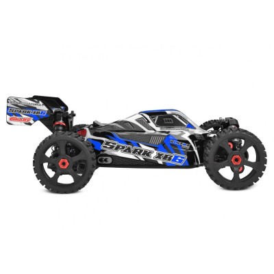 SPARK XB-6 - BUGGY 4WD - ROLLER šasi - bez elektroniky - modrá