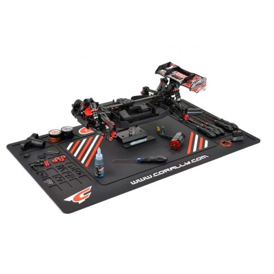 Pracovní podložka 850x500 mm, 5mm tlouštka, černá