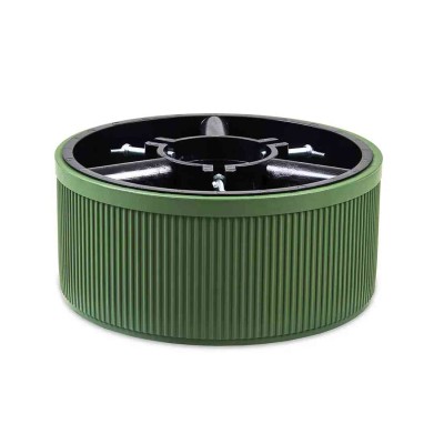 Stojánek vánoční kulatý PH průměr 30cm 5l do pr.7,5cm zelený