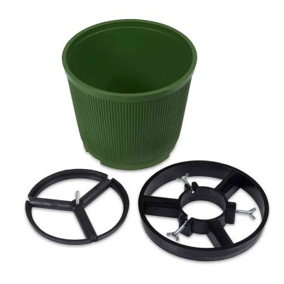 Stojánek vánoční kulatý PH průměr 31cm 10l do pr.10 zelený