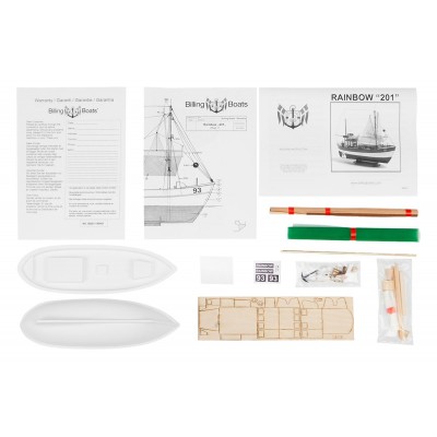 Rainbow rybářský kutr 1:60