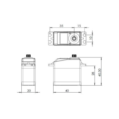 HBL669 (0.03s/60°, 5.7kg.cm)