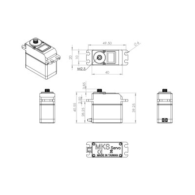 HV777A+ (0.10s/60°, 40.4kg.cm)