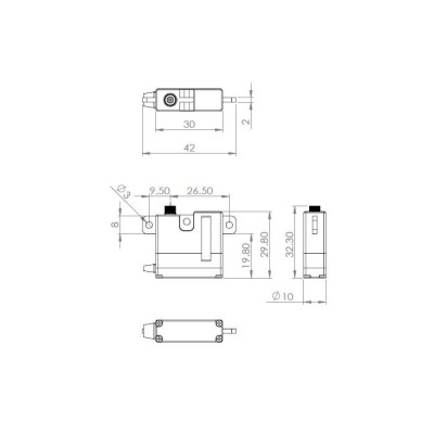 HV6130 (0.10s/60°, 8.1kg.cm)
