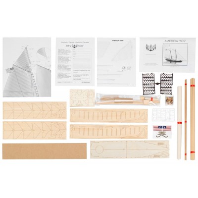 America závodní škuner 1:75