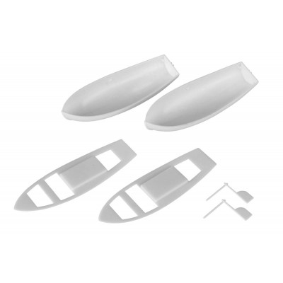 Záchranný člun s kormidlem 31x95mm (2 ks)