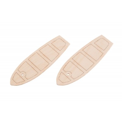 Dřevěné sedačky pro člun 32x90mm (2 ks)