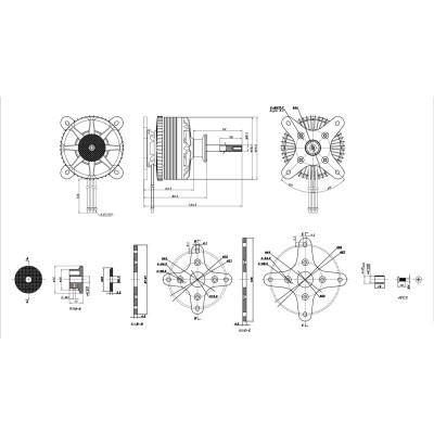 KAVAN Brushless Motor PRO 8045-215