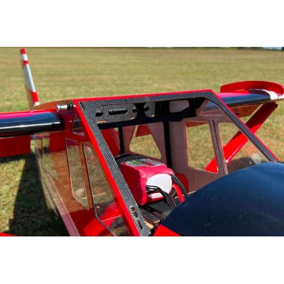 84" Turbo Bushmaster PLUS - Červená/Bílá 2,13m