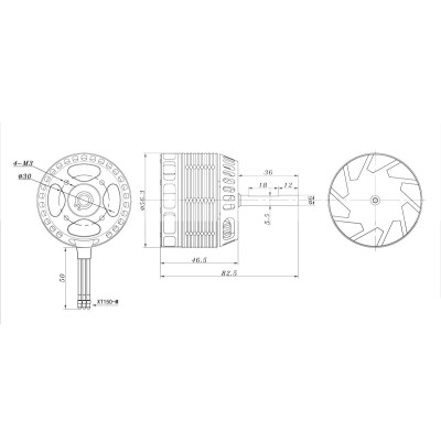 M4520R 1120kV Heli BLS motor