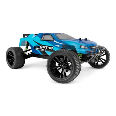 KAVAN GRT-10 Lightning Brushless 2,4 GHz 4WD Truggy 1:10 - Modrý