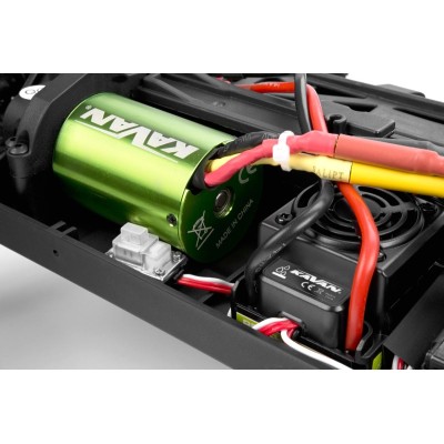 KAVAN GRT-10 Lightning Brushless 2,4 GHz 4WD Truggy 1:10 - Červený