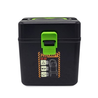 Laser samoniv. 5-line + bod LE-5D Procraft green 50m aku SET