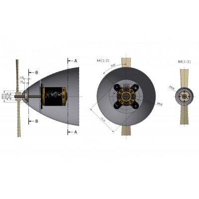 AXI 5345/18HD SAILPLANE V2 střídavý motor