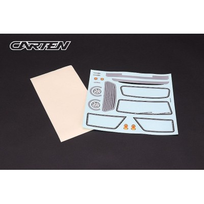 CARTEN MINI Pick up 1/10 M-Chassis lexanová karoserie