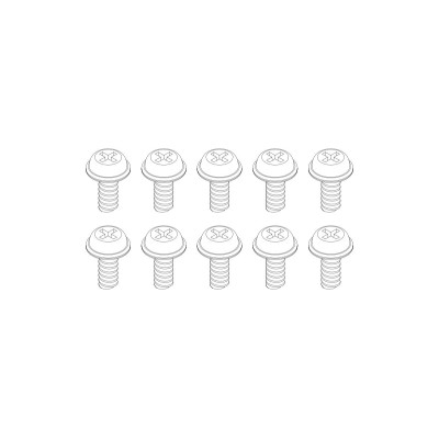 Turbo Racing Šroubky M1,7 x 3 mm 10 ks