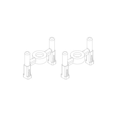 Turbo Racing Stojny zvedacího mechanizmu C50 2 ks