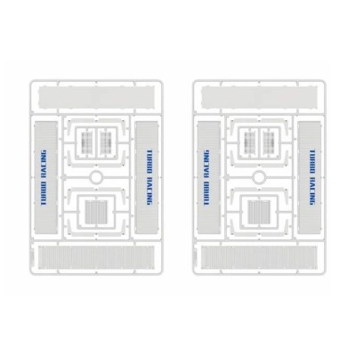 Turbo Racing Kontejner přívěsu C50 bílý 1 ks