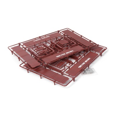 Turbo Racing Kontejner přívěsu C50 červený 1 ks