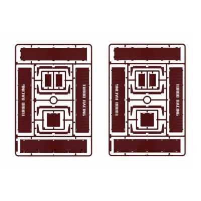 Turbo Racing Kontejner přívěsu C50 červený 1 ks