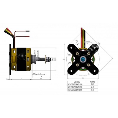 AXI 5330/20 3D EXTREME V2 střídavý motor