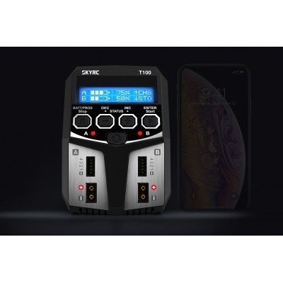 SKY RC T100 nabíječ 2x50W