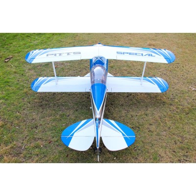 87" Pitts S2B Modrý (2,2m)