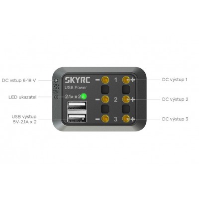 Sky RC DC Power Distributor s banánky