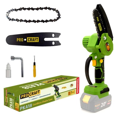 Aku pila řetězová 10cm 20V PROCRAFT PKA18NE bez aku