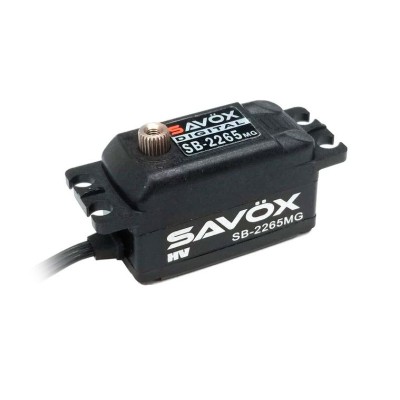SB-2265MG BRUSHLESS HiVolt digitální servo - LOW PROFILE (17kg-0,07s/60°)